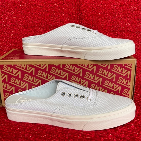 Vans Authentic Mule Pastel Checkerboard MENS - Picture 1 of 16